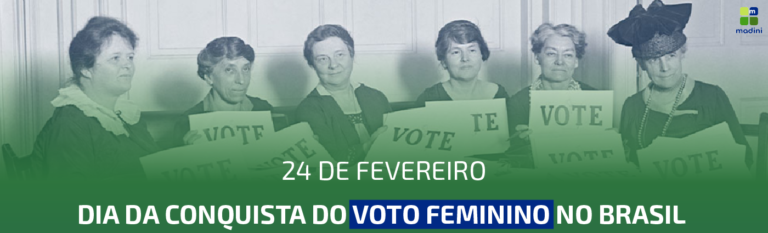 Dia Da Conquista Do Voto Feminino No Brasil Madini Multisservi Os