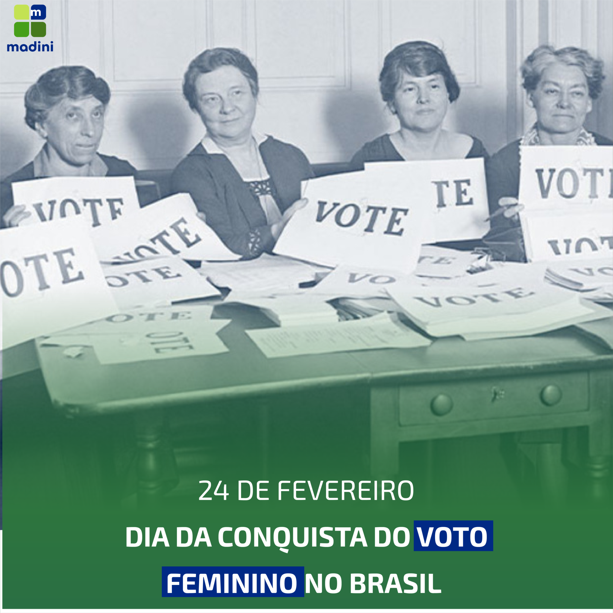 Dia Da Conquista Do Voto Feminino No Brasil Madini Multisservi Os