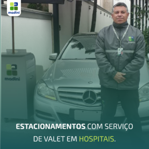 serviço valet em clinicas e hospitais 