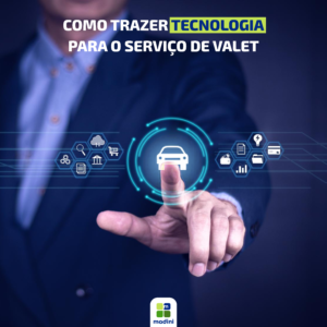 tecnologia em serviço de valet