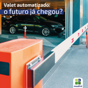 Serviço de valet automatizado