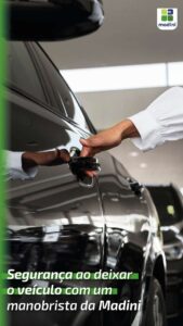 valet com segurança para evento