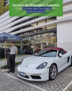serviço de valet para eventos de alto nível e luxo