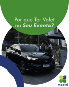 manobrista para seu evento
