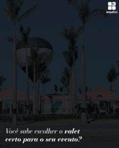 serviço de manobrista de qualidade para eventos