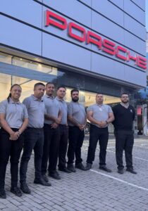 valet na loja porsche - madini