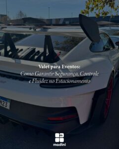 serviço de valet para eventos