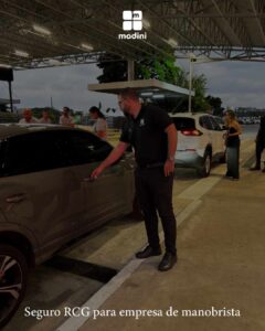 serviço de manobrista com seguro